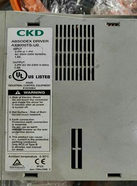 CKD ABSODEX驱动器AX9000TS-U0 议价