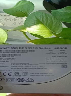 英特尔ⅰntel  SSD S3510  480GB  固态