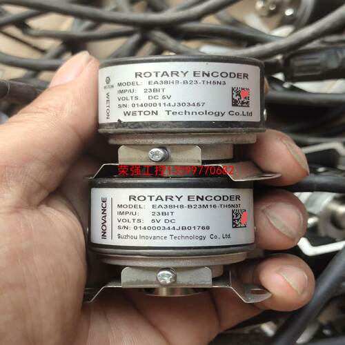 【荣强工控】汇川EA38H8-B23系列编码器如图所示，功能