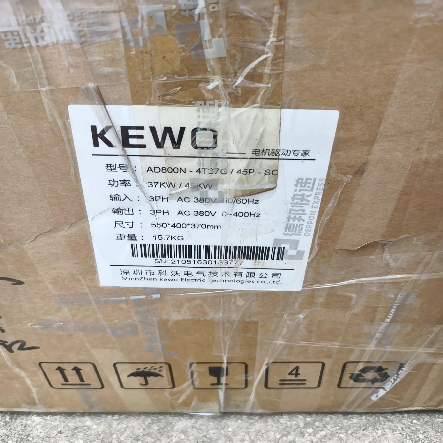 科沃变频器AD800N-4T37G/45P-SC，全新原装正