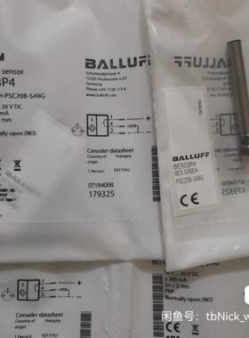 BALLUFF巴鲁夫 BES03P4 BES G06EH-P