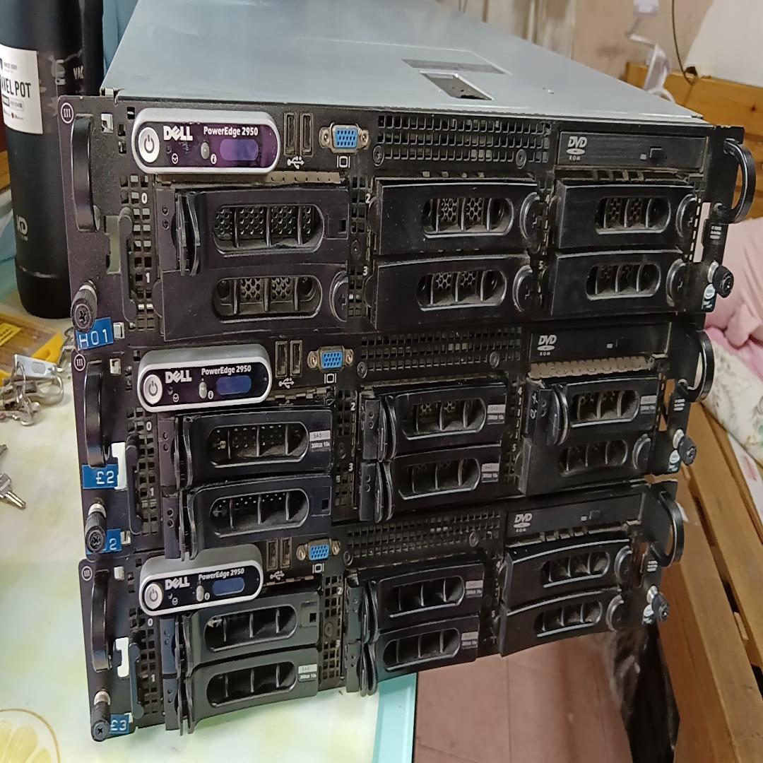（设备配件）Dell共服务器，3 台pe2950