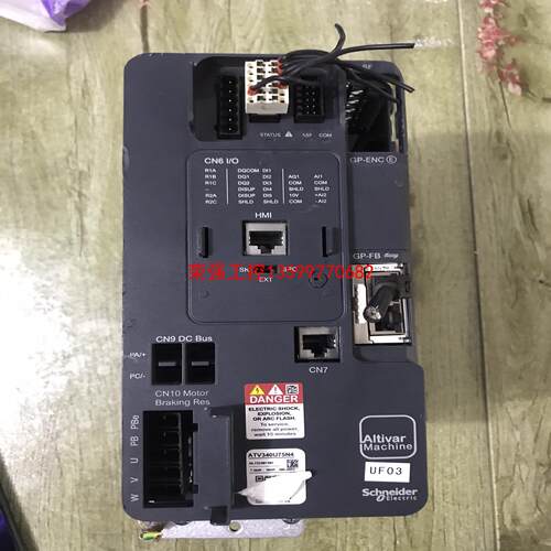 【荣强工控】施耐德ATV340U75N4E   7.5KW变频器，少左边