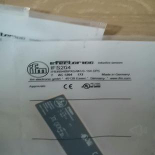 全新原装 易福门IFS204需要联系