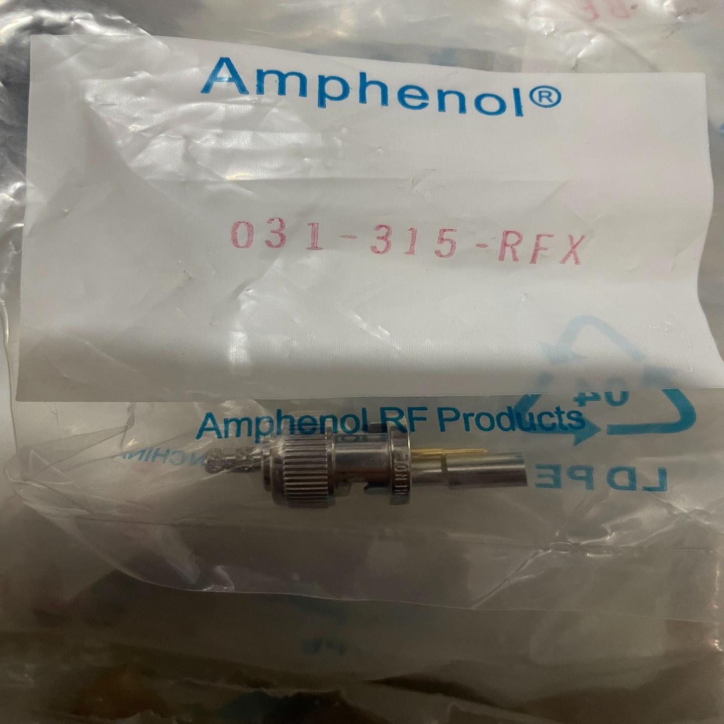Amphenol BNC连接器公头 同轴连接器 031-31议价