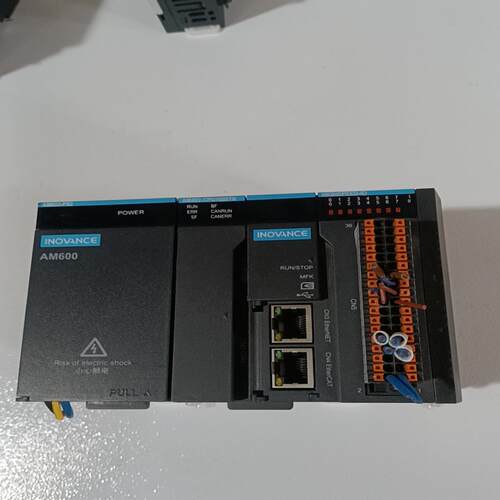 汇川PLC，AM402-CPU1608TN，成色新，功能测试