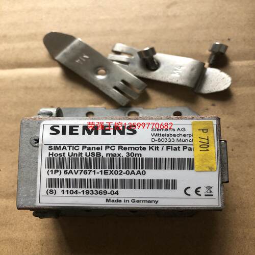 【荣强工控】西门子拆机西门子USB转网口放大器6AV7671-1EX02