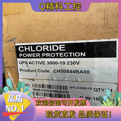 现货CHLORIDE电源保护器UPSA3000-19