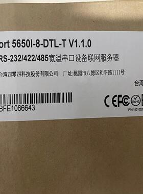 MOXA NPort 5650I-8-DTL-T V1.1.
