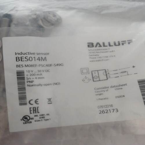 巴鲁夫 BES014M BES M08EF-PSC4