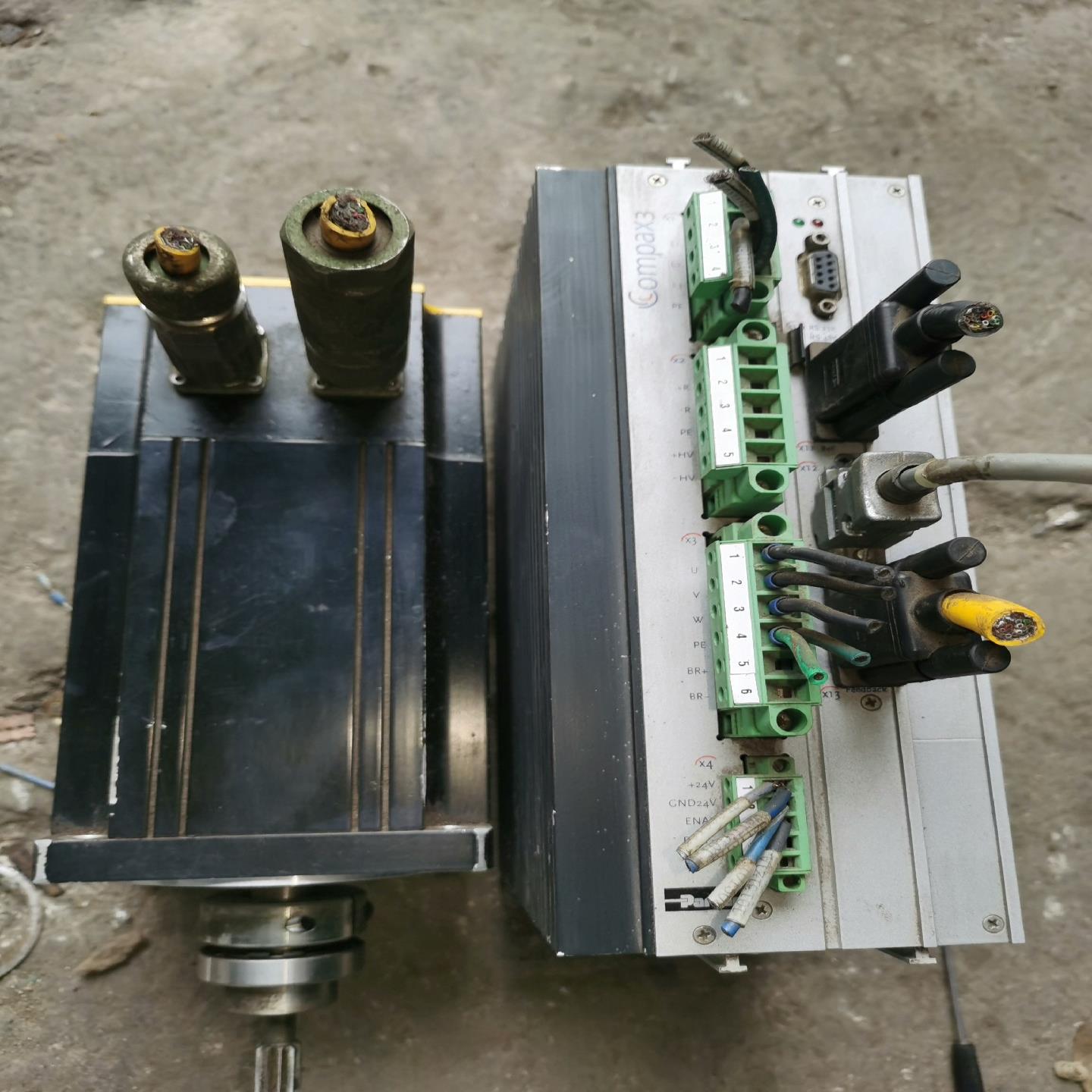 派克伺服驱动配套，compax3，驱动器C3S038V4F1