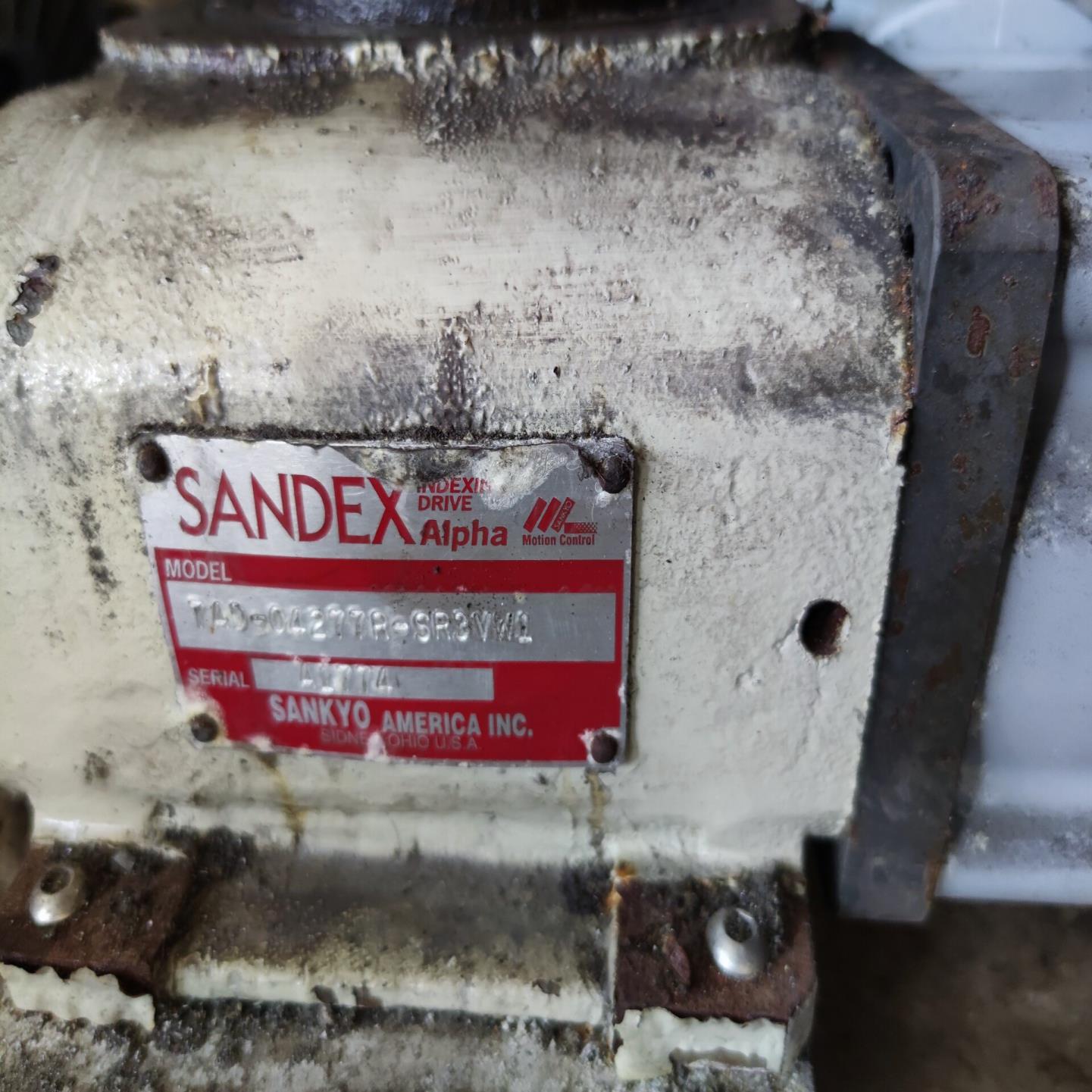 SANDEX凸轮分割器型号参数如图