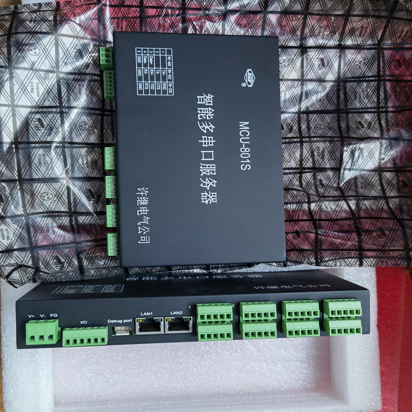 （设备配件）许继电气MCU-801S智能多串口服务器