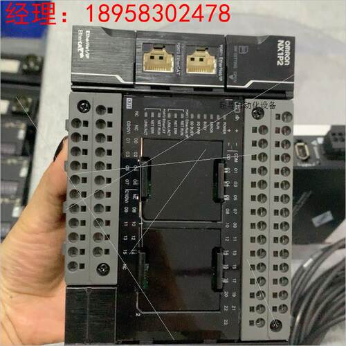 欧姆龙plc NX1P2-1140DT拆机回来的95新