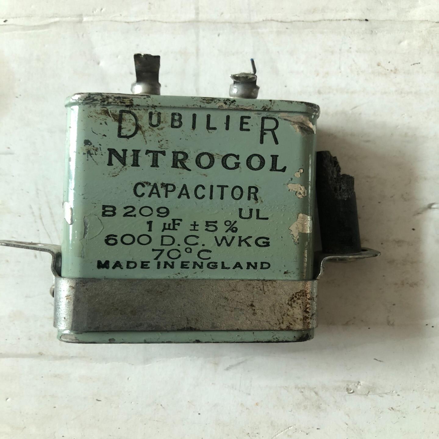 英国大地油漫电容 1uf 600v