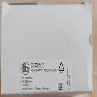 估算单全新原装 用于速度监控 易福门IFM DD2503