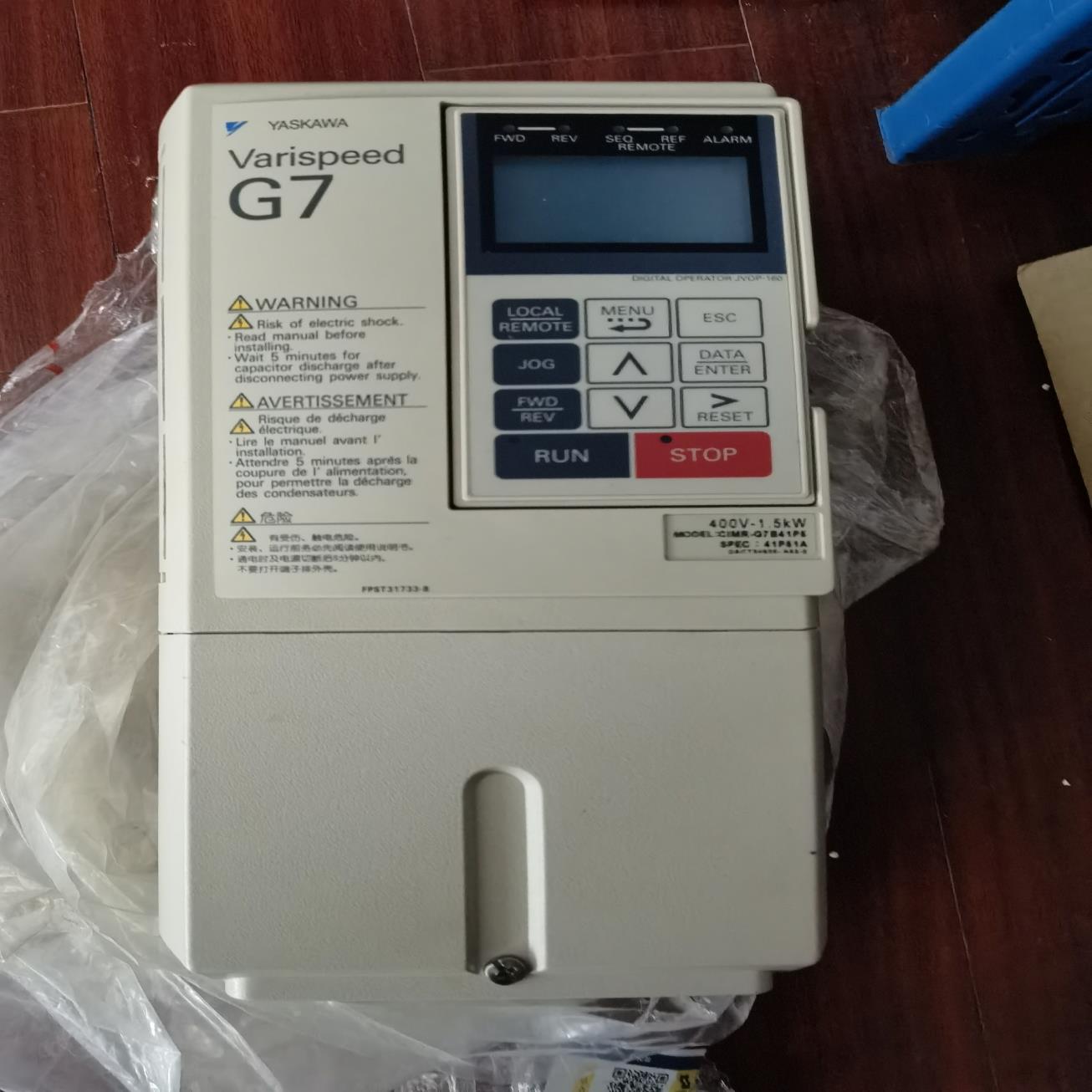 CIMR-G7B41P5 安川变频器 现货