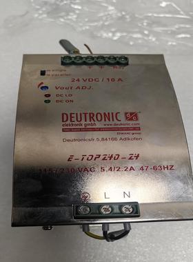 德国DEUTRONIC德托尼克导轨电源，E-TOP，240-