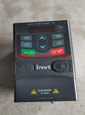 【荣强工控】英威腾变频器，GD20-0R4G-S2，实物拍摄，功能包好。