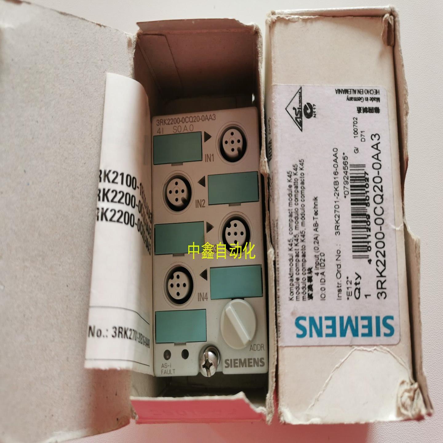 3RK紧凑型模块3RK2200-0CQ20-0AA3议价