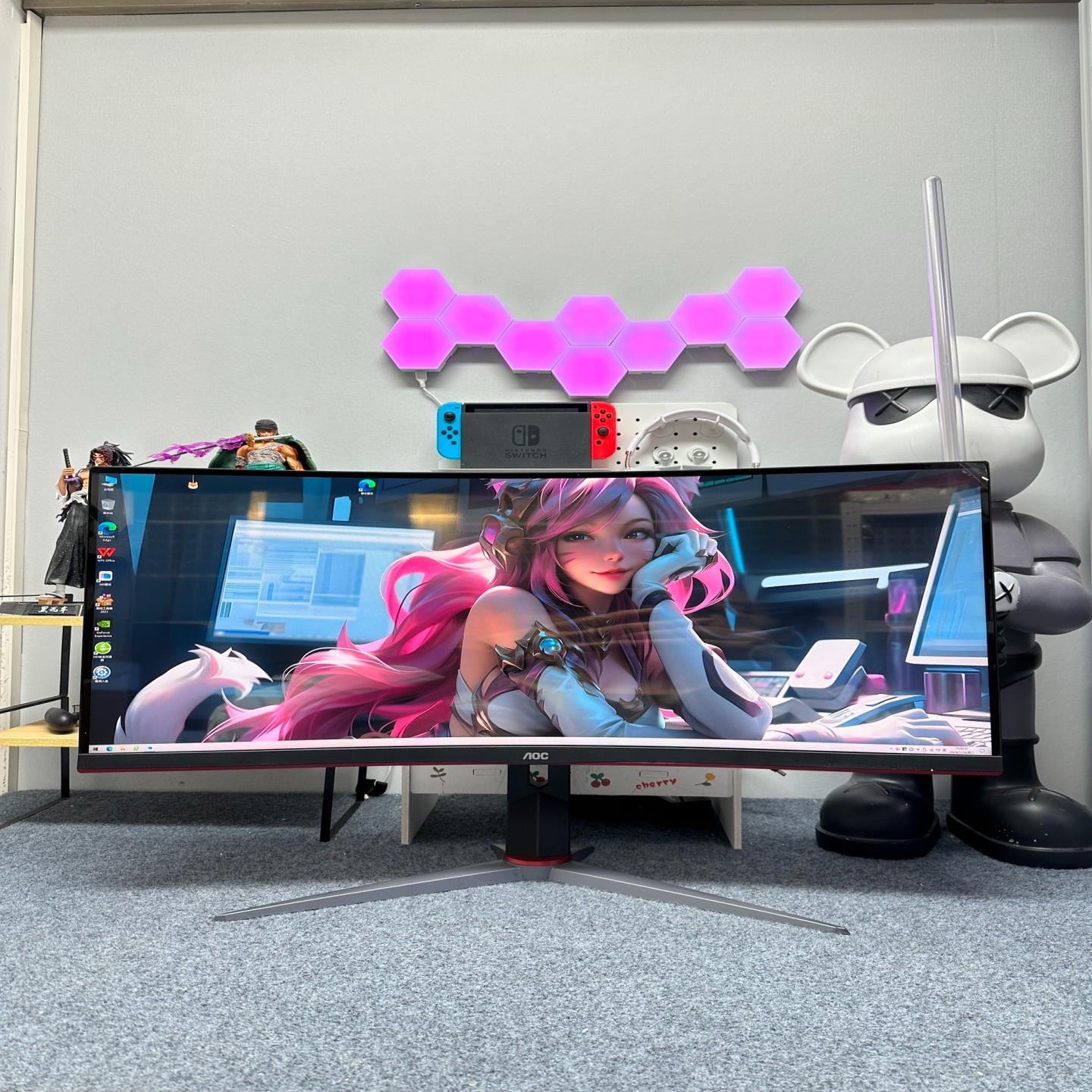 （）AOC CU34G2X  34英寸带鱼屏显示器4K 144H
