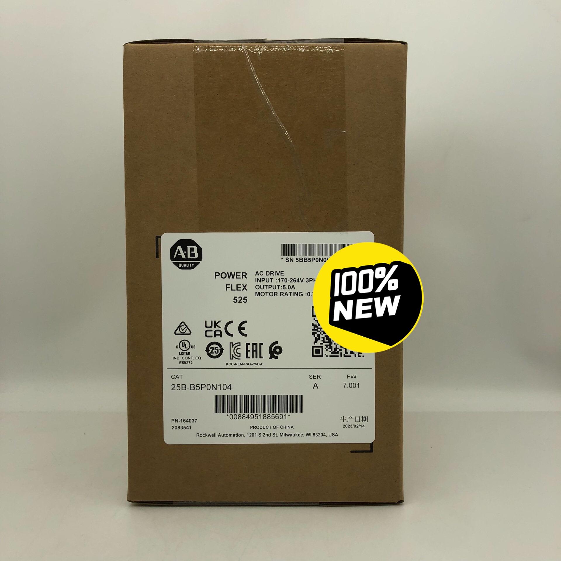 25B-B5P0N104 AB 变频器 全新原装 现货