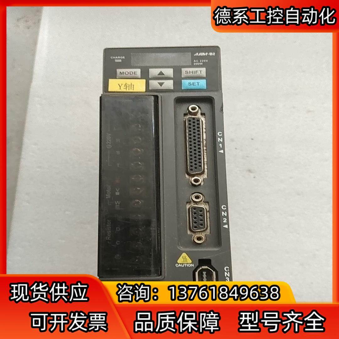ASD-B2-0221-B台达伺服驱动器，，成色如图