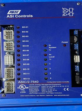 ASI controls ASIC/2-7540 ASIS/