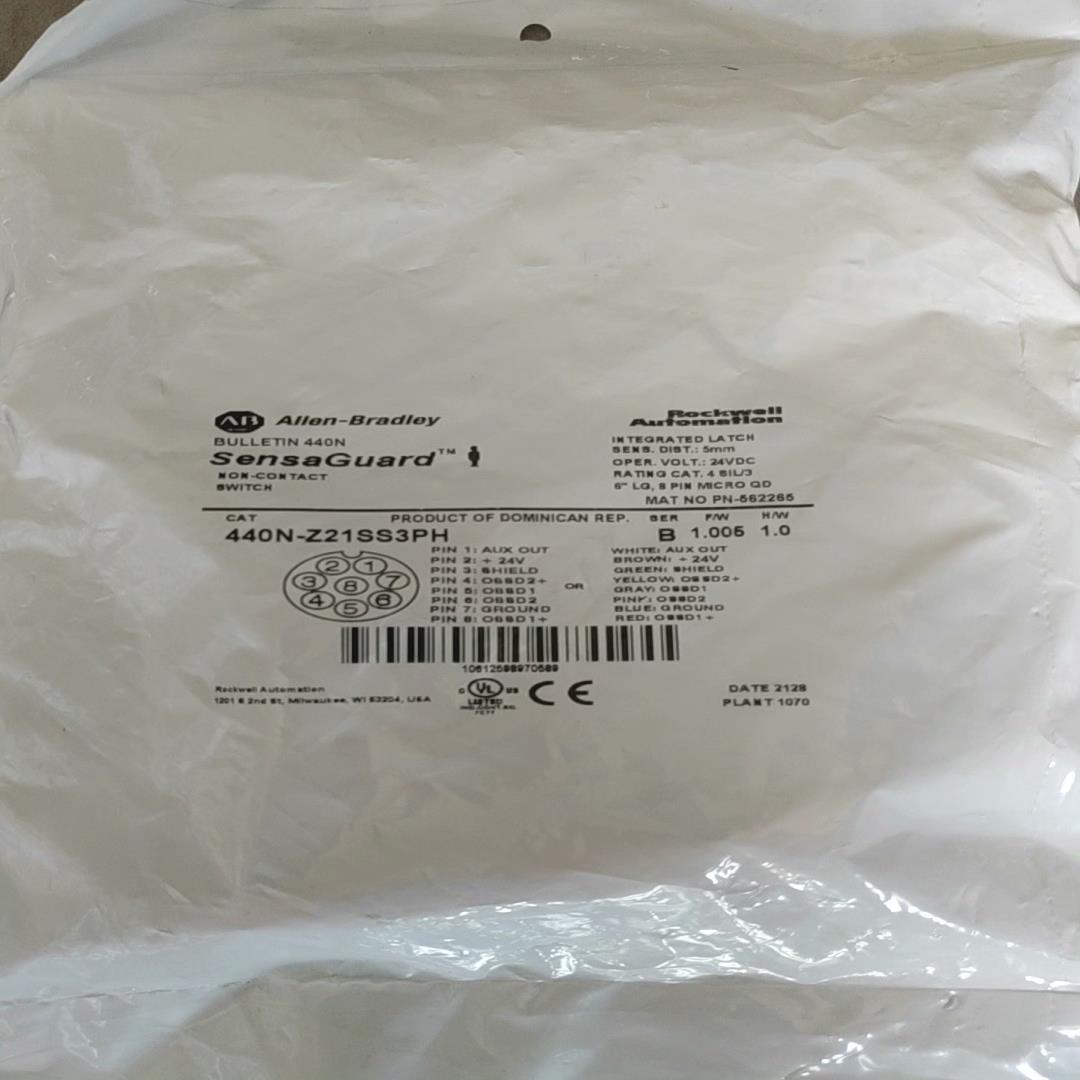 AB罗克韦尔 440N-Z21SS3PH安全对射开关里面CA
