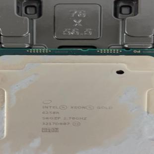 Intel Xeon Gold 6258R正式新货,功能OK