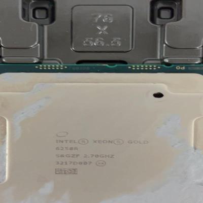 Intel Xeon Gold 6258R正式新货，功能OK