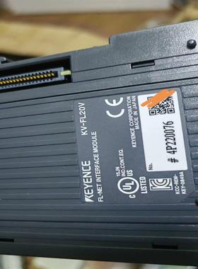 基恩士模块，KV-FL20V，成色充新，20年的货，标注为单