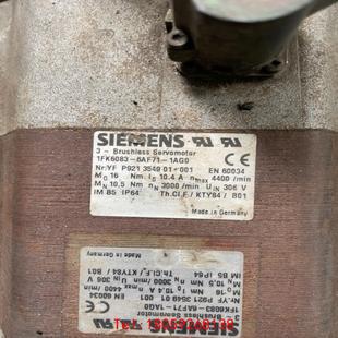 非标价 包好 西门子拆机电机1FK6083 1AG0 可 6AF71