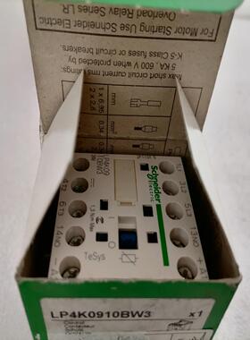 接触器LP4K0910BW3