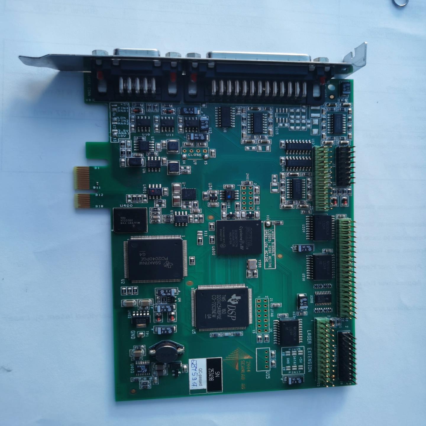 （设备配件）德国SCANLAB  RTC4激光控制卡，PCIe接口，XY