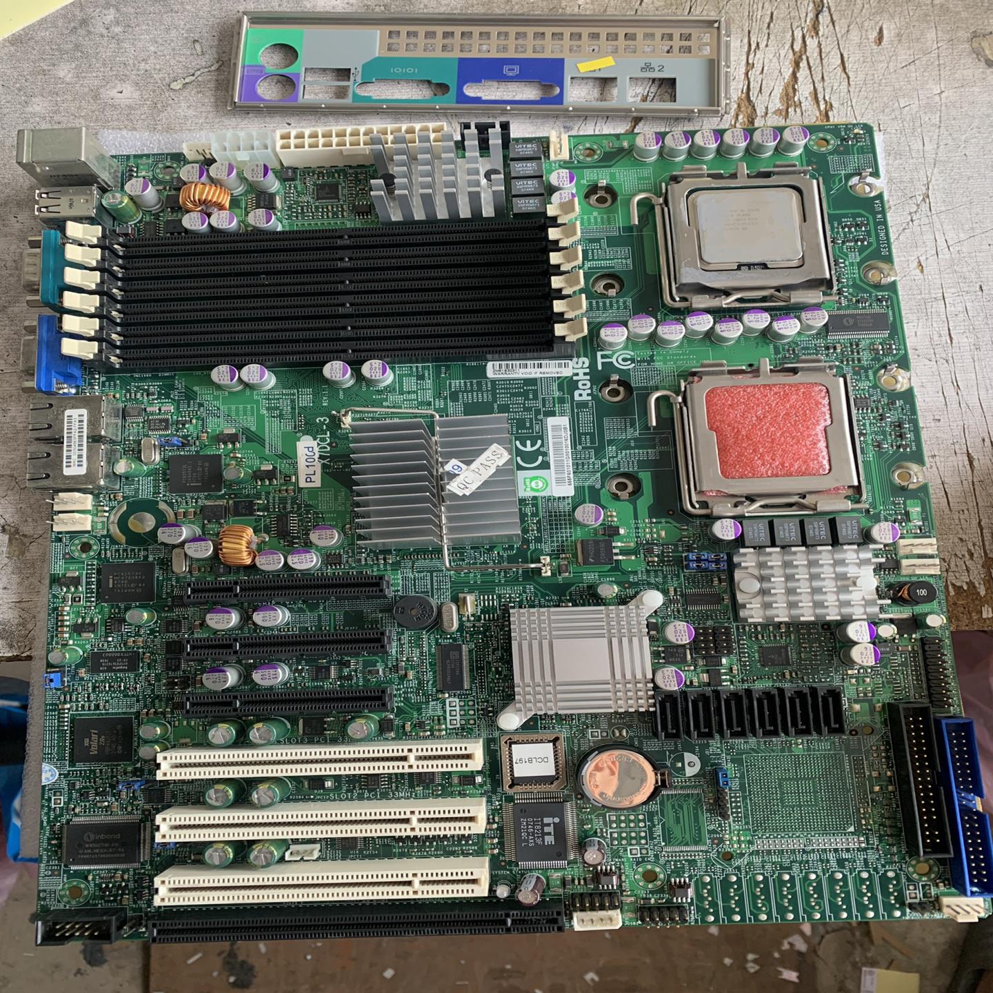 超微X7DCL-3 双路771针服务器主板 5100芯片组原