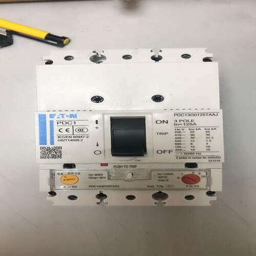 金钟塑壳断路器EATON PDC13G0125TAAJ 开关议价