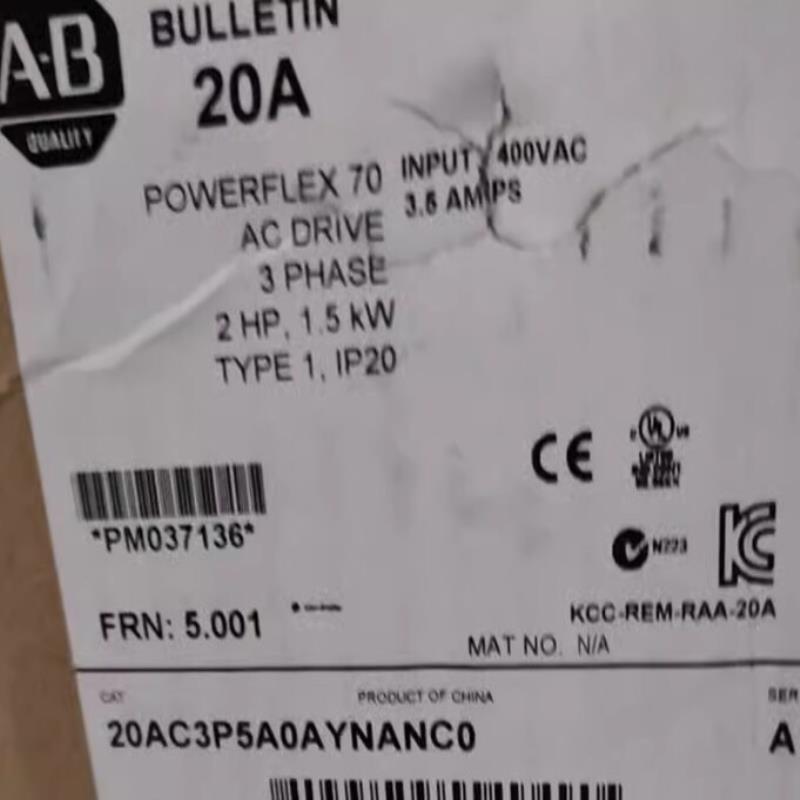 变频器20AC3P5A0AYNANC0议价