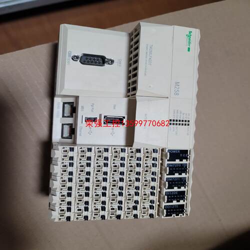 【荣强工控】施耐德TM258LF42DT。功能实测正常，成色