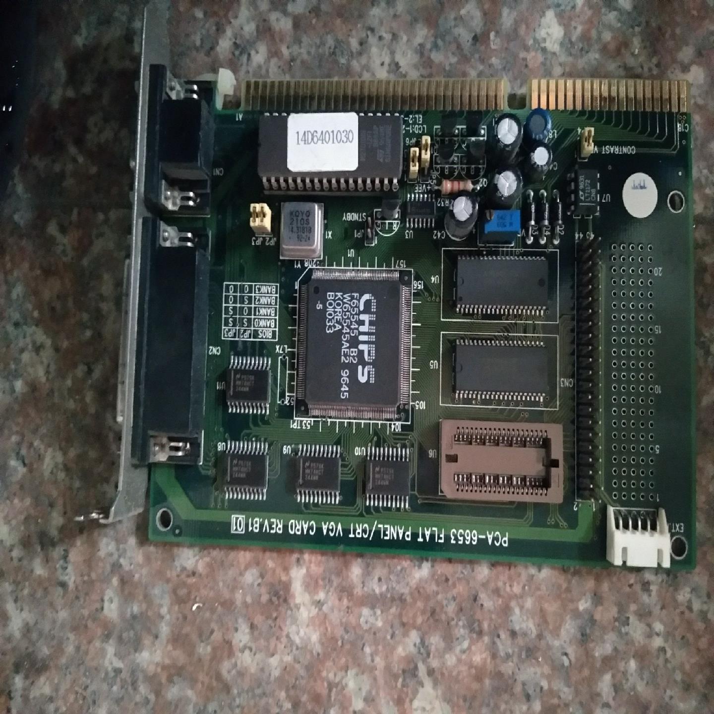 (设备配件)- 设备ISA6653PCA 控制卡工业PANEL FLAT