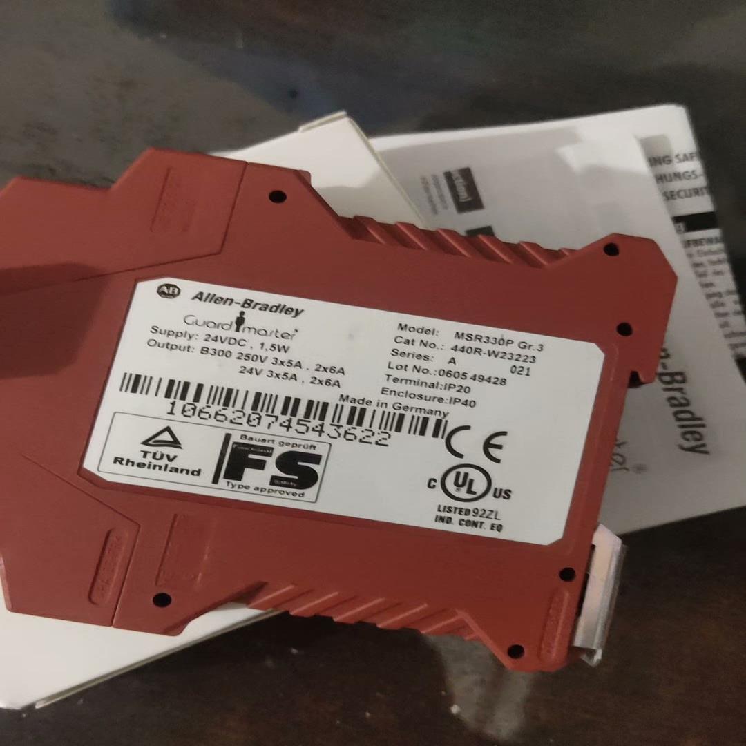 全新AB罗克韦尔安全继电器MSR330P 440R-W232