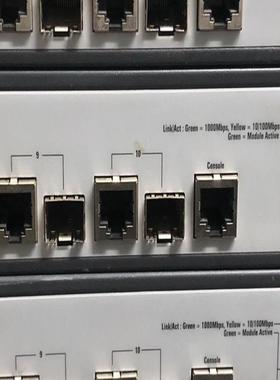 华三 H3C S2610 以太网交换机8口百兆2口千兆，成色