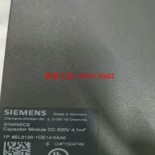 【荣强工控】拆机西门子电容模块6sl3100-1CE14-0aa0，成色