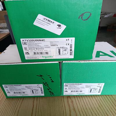 施耐德变频器，ATV320U06N4C，全新未使用。