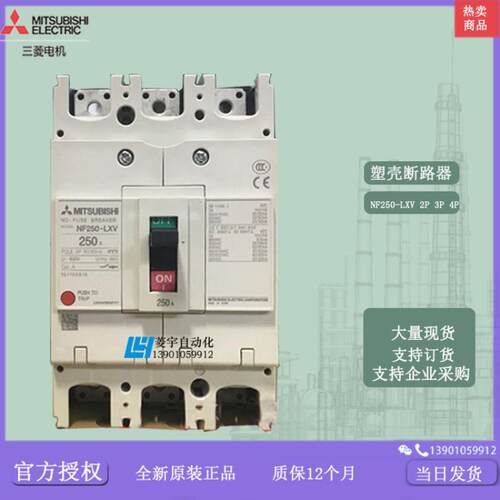 塑壳断路器 NF250-LXV 3P 125A/150A/175A/200A/250A 分段高