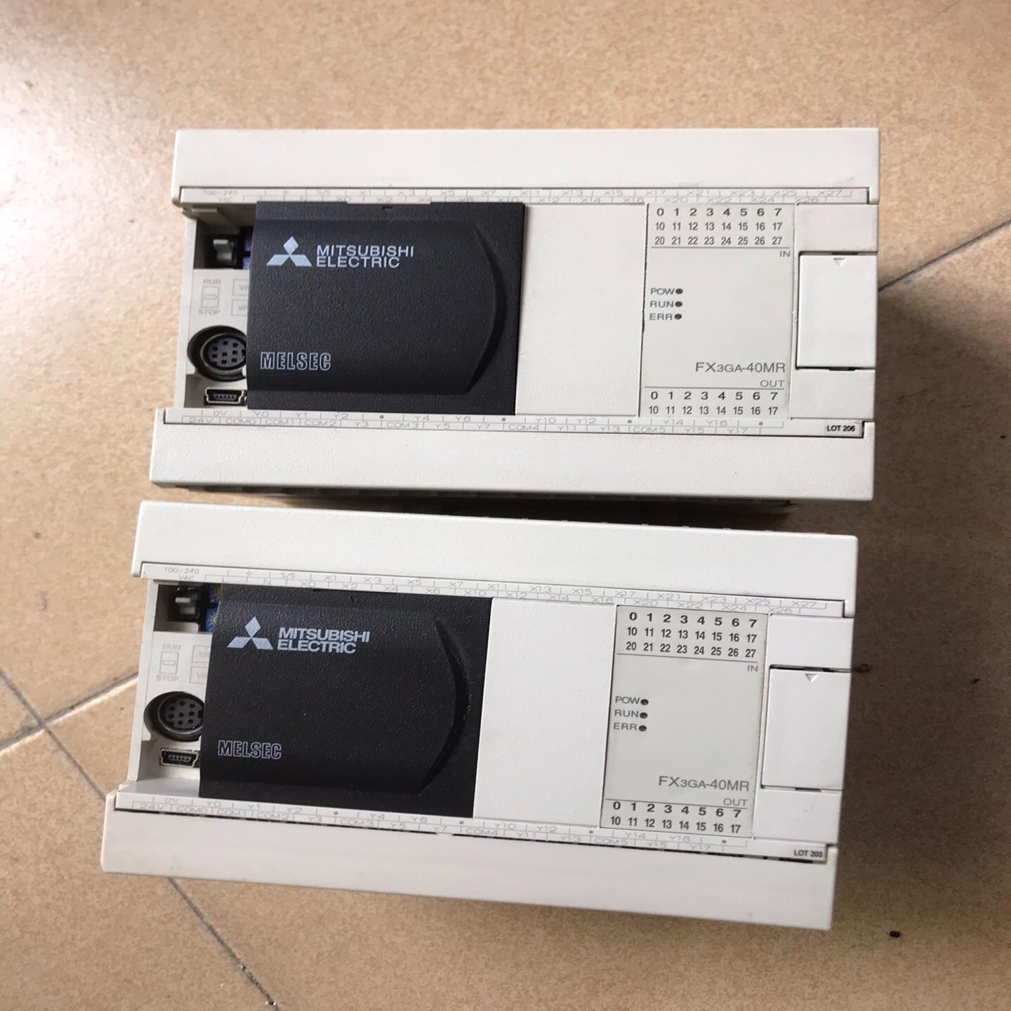 FX3GA-40MR-CM，现货2台，功能正常，需要私聊