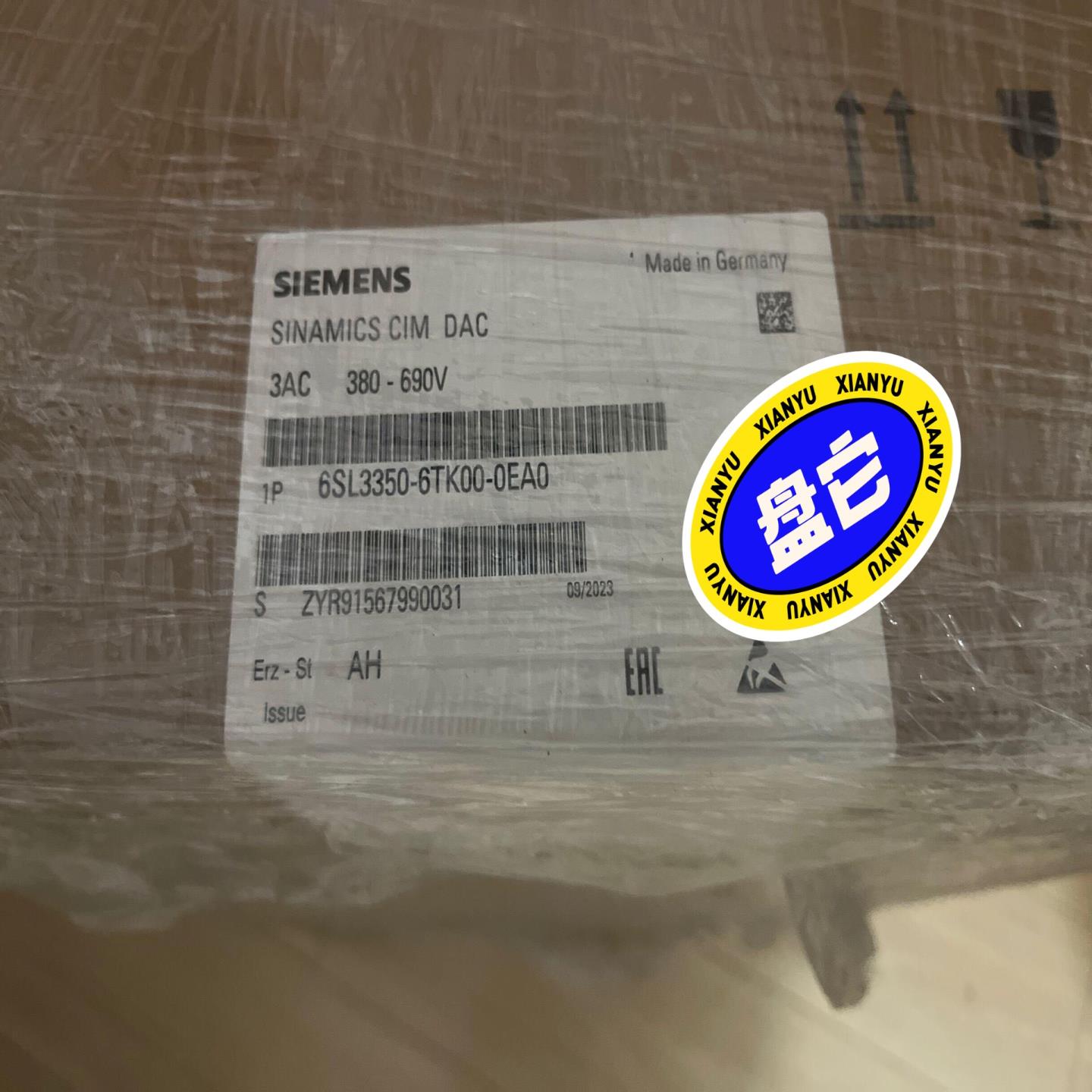 （设备配件）6SL3350-6TK00-0EA0西门子 用于风冷驱动器的