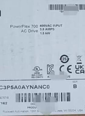 [德峰]BC3P5A0AYNANC0 AB20 变频器罗克韦尔