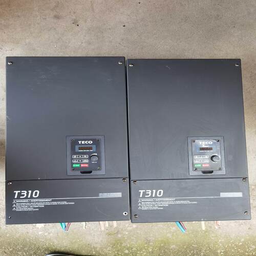 东元变频器37/45KW T310-4050-H3C 原装拆