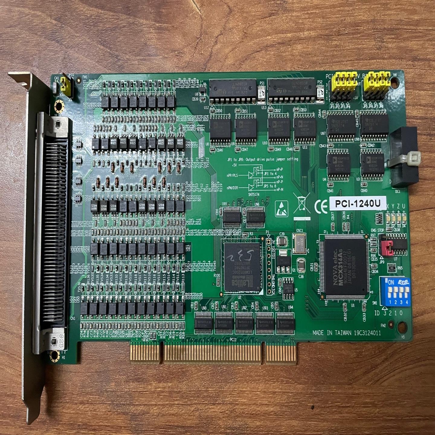 原装研华PCI-1240U REV.B101-2 步进脉冲伺